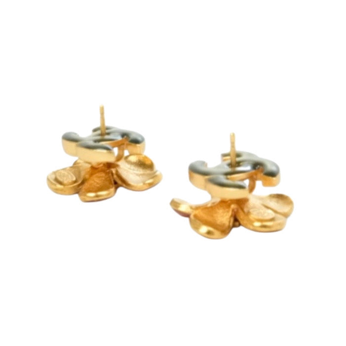 CHANEL Flower Earrings
