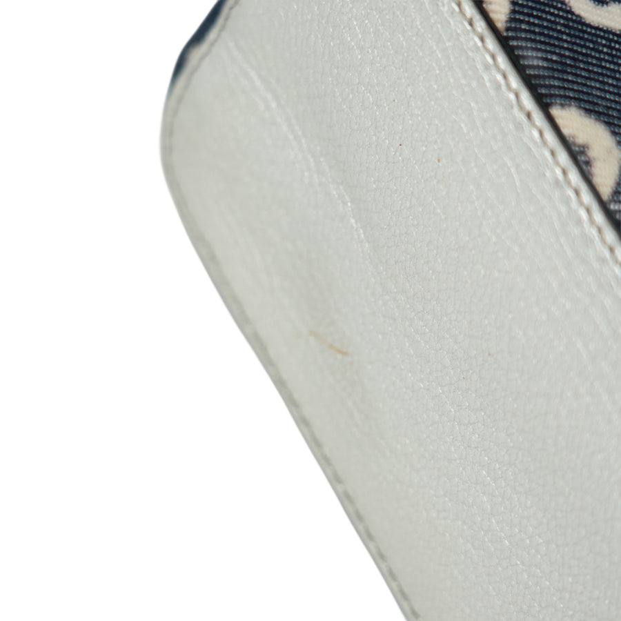 CELINE Denim C Macadam Handbag