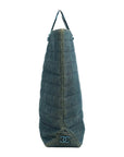 CHANEL 2000–2002 Coco Mark Denim Handbag