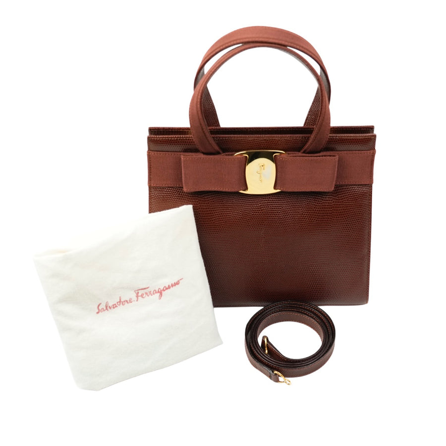 SALVATORE FERRAGAMO Handbag / Shoulder Bag 2Way