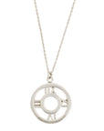 TIFFANY & CO. SV925 Atlas Circle Necklace