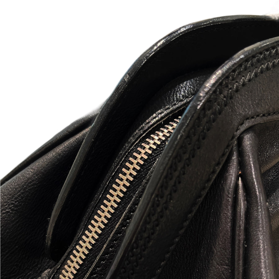 CHRISTIAN DIOR Leather Bostonbag Shoulder Bag