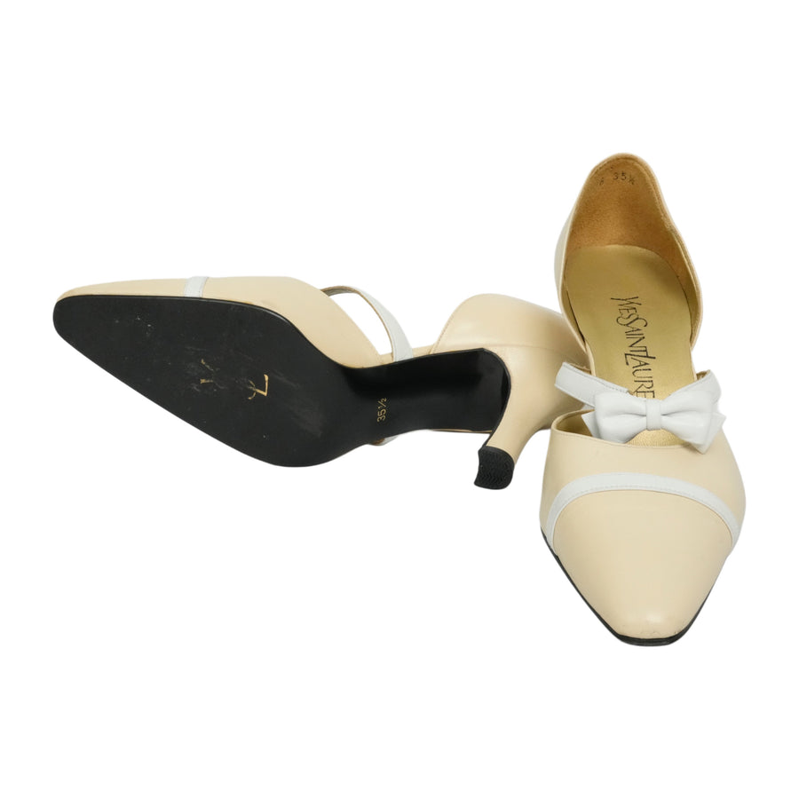 YVES SAINT LAURENT Pumps with Ribbon