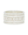 Tiffany & Co. Sterling Silver 925 Atlas 1995 Ring