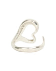 TIFFANY & CO. SV925 Elsa Peretti Open Heart Ring