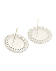 Vintage-Style Rhinestone Earrings