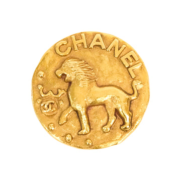CHANEL Lion Coco Mark Brooch