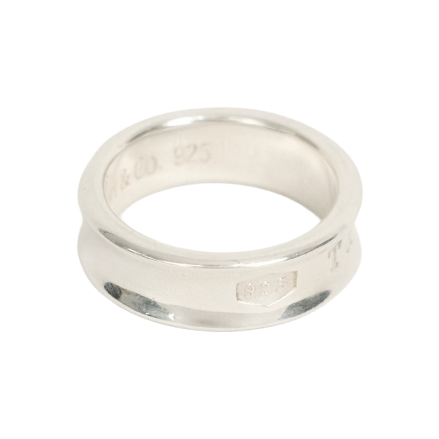 TIFFANY & CO. SV925 Narrow 1837 Ring
