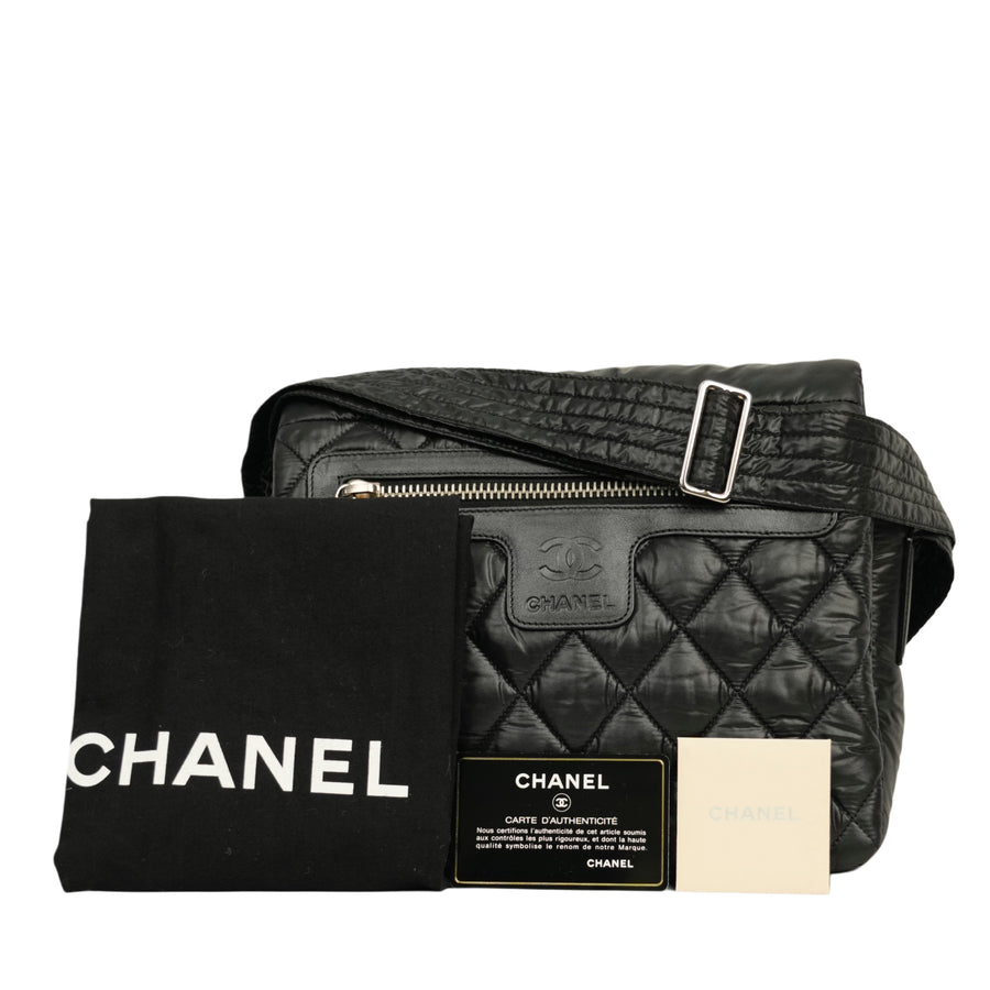 CHANEL 2009–2010 Matelassé Coco Cocoon Shoulder Bag