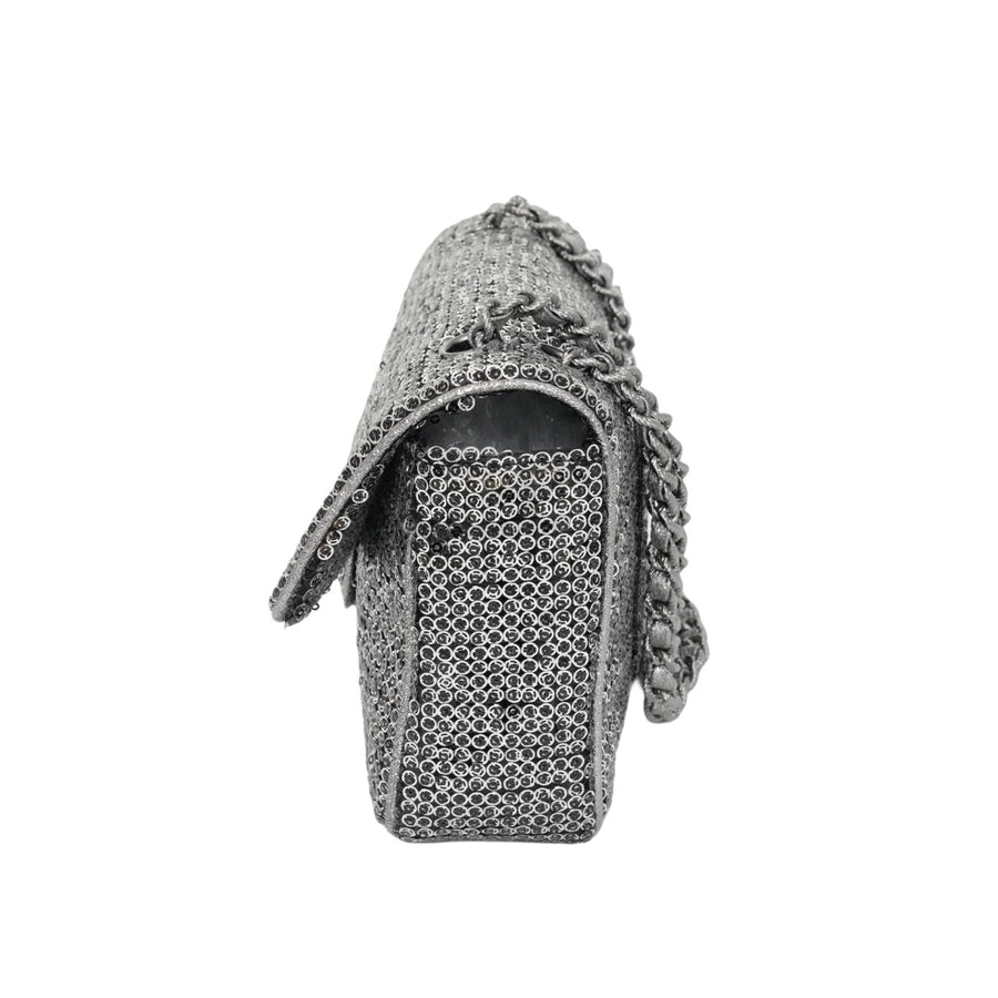 CHANEL 2006–2008 Chain Sequin Shoulder Bag