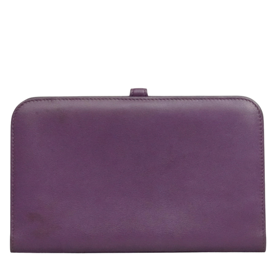 HERMES Dogon GM Tolyon Clemence Wallet
