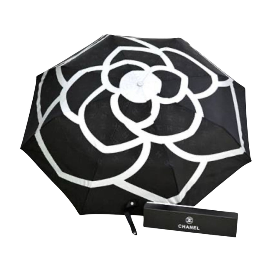 CHANEL Coco Mark Folding Umbrella OTHER ACCESSORY