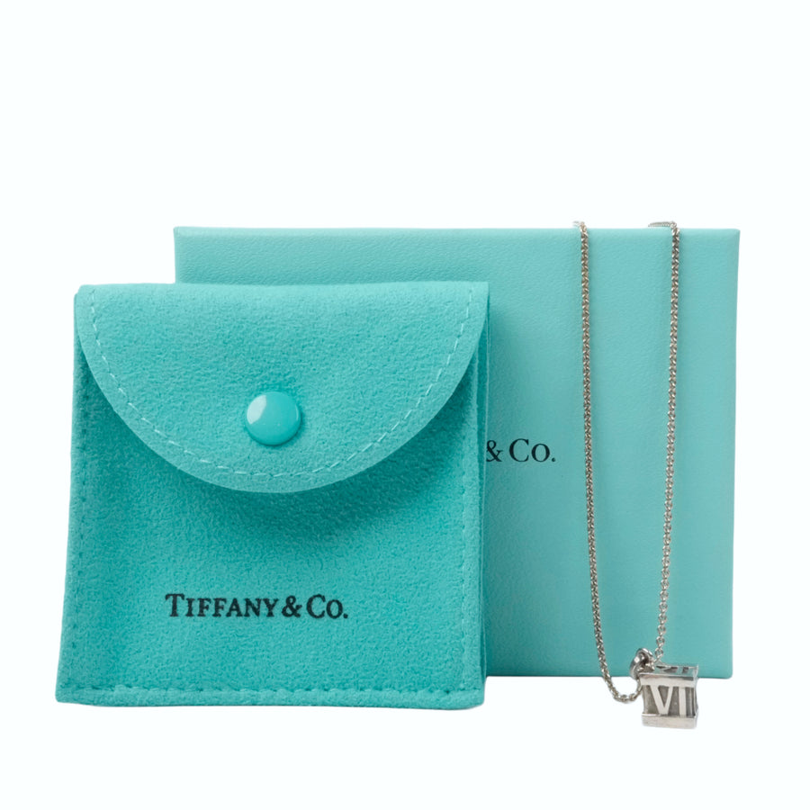 TIFFANY & CO. Atlas Cube Necklace