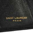 YVES SAINT LAURENT Logo Triple Fold Mini Wallet