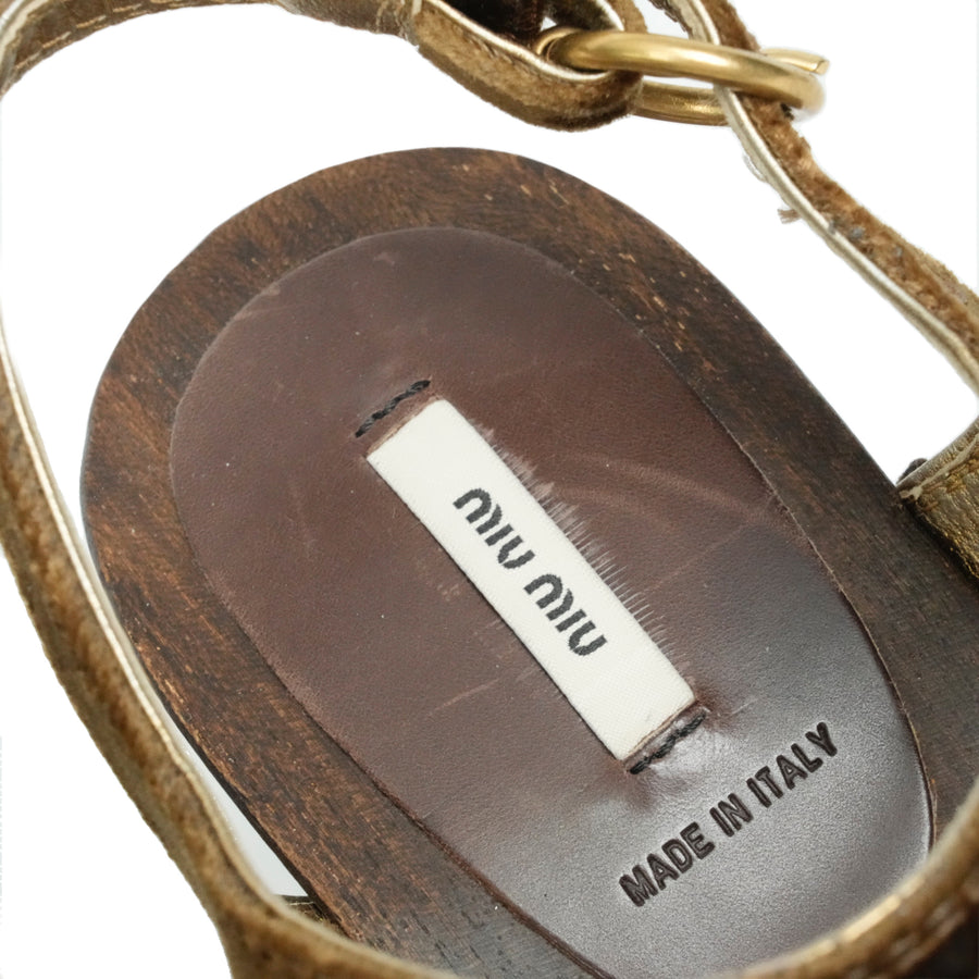 MIU MIU Sandal