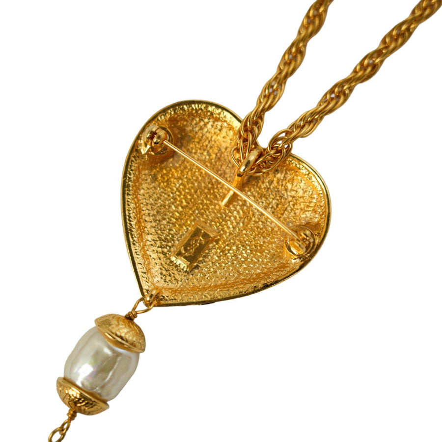 YVES SAINT LAURENT Necklace/Brooch 2Way
