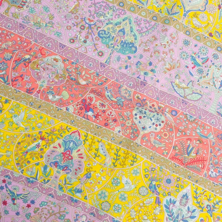 HERMES Carre 45 In the Land of Blooming Birds Scarf