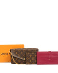 LOUIS VUITTON Monogram Pochette Felicie Shoulder Bag M81896
