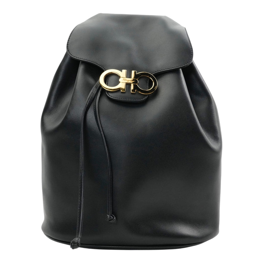 SALVATORE FERRAGAMO Gancini Leather Backpack