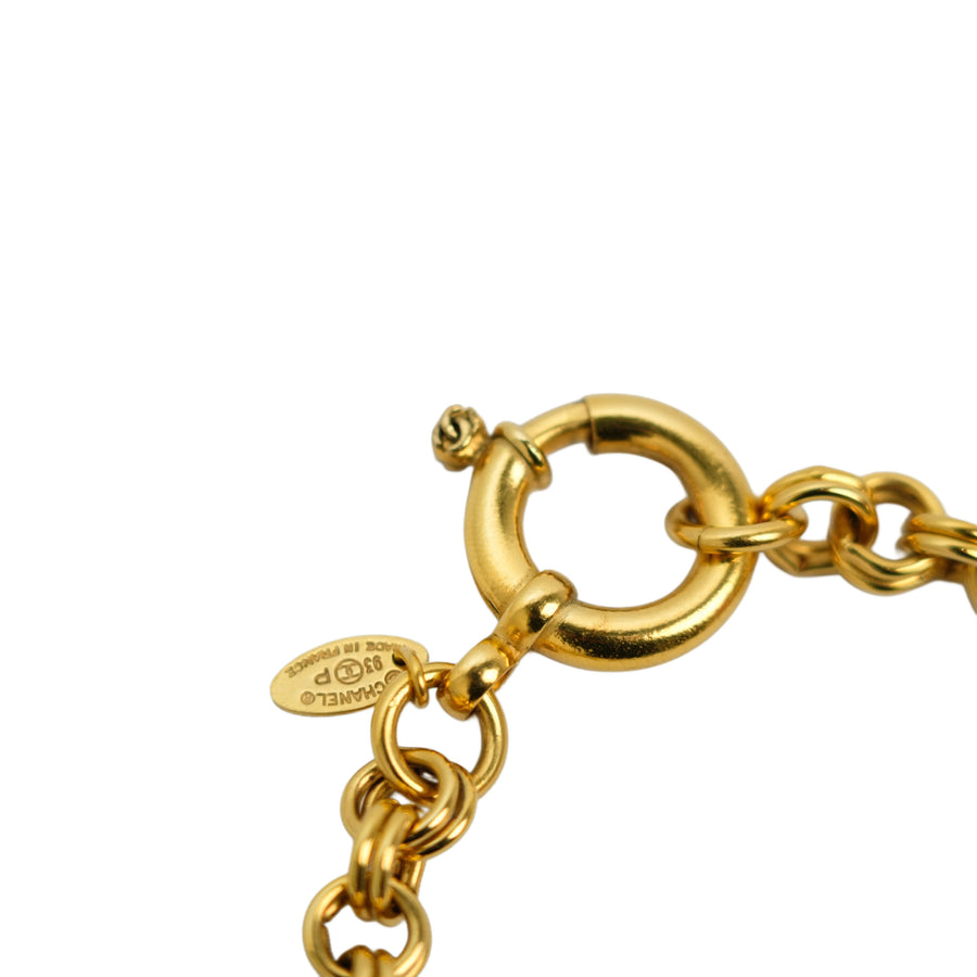 CHANEL Coco Mark Chain Necklace