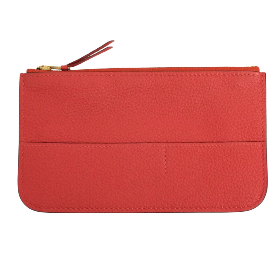 HERMES Dogon GM Taurillon Clemence Wallet