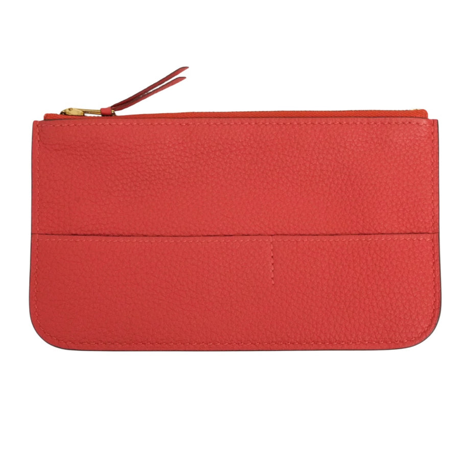 HERMES Dogon GM Taurillon Clemence Wallet