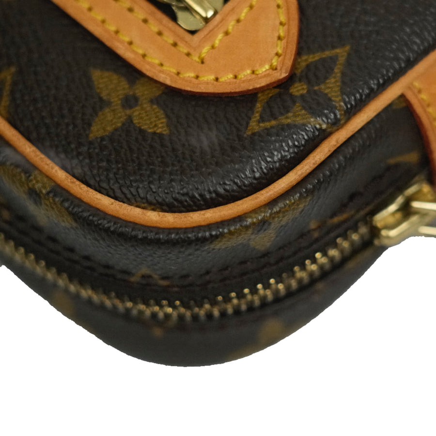 LOUIS VUITTON Monogram Pochette Marly Dragonne Handbag M51825