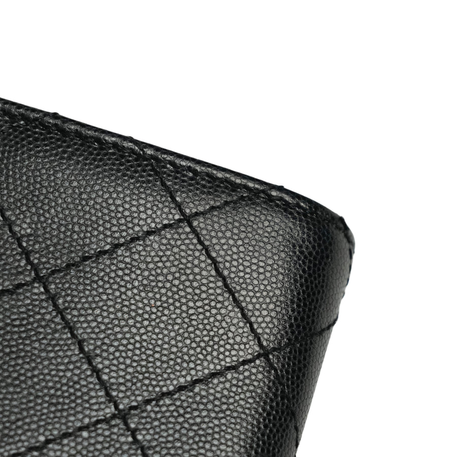 CHANEL 1997–1999 2.55 Matelassé Chain Caviar Skin Shoulder Bag