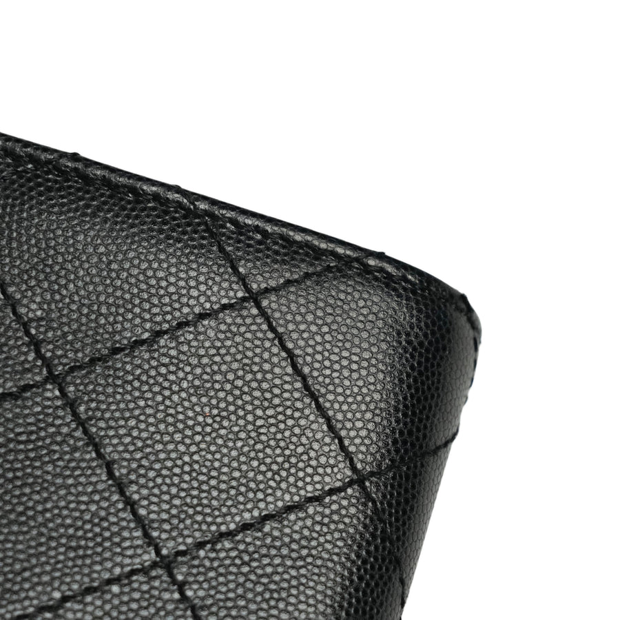 CHANEL 1997–1999 2.55 Matelassé Chain Caviar Skin Shoulder Bag