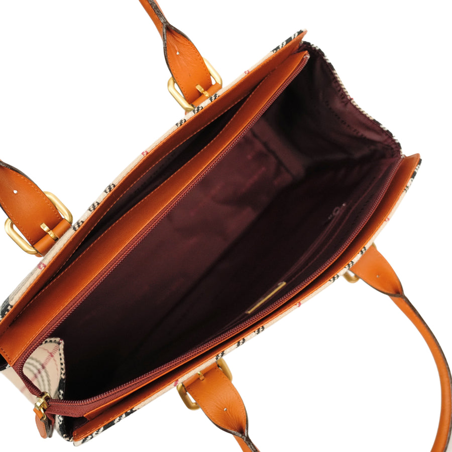 BURBERRY Nova Check Handbag