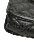 CHANEL 2012-2013 Matelasse Caviar Skin Coco Mark Chain Shoulder Bag