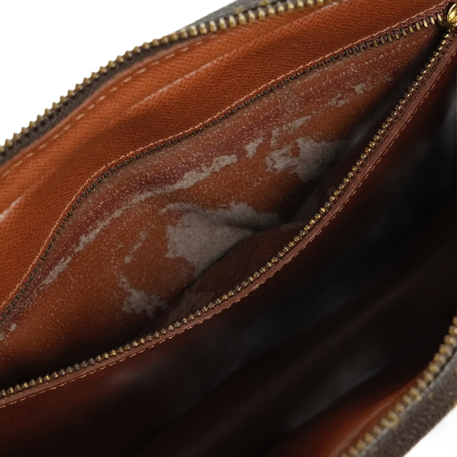 LOUIS VUITTON Monogram Pochette Marly Dragonne Handbag M51825