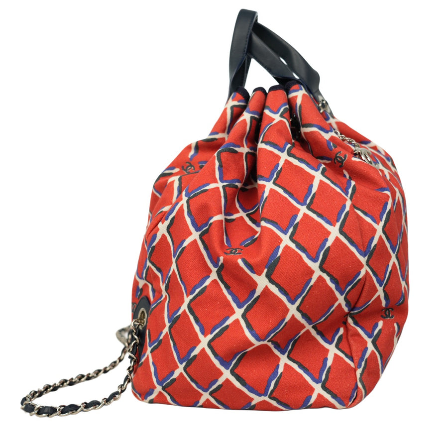 CHANEL Coco Beach Handbag/Backpack 2Way
