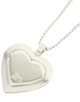 TIFFANY & CO. SV925 K18YG Double Heart Necklace