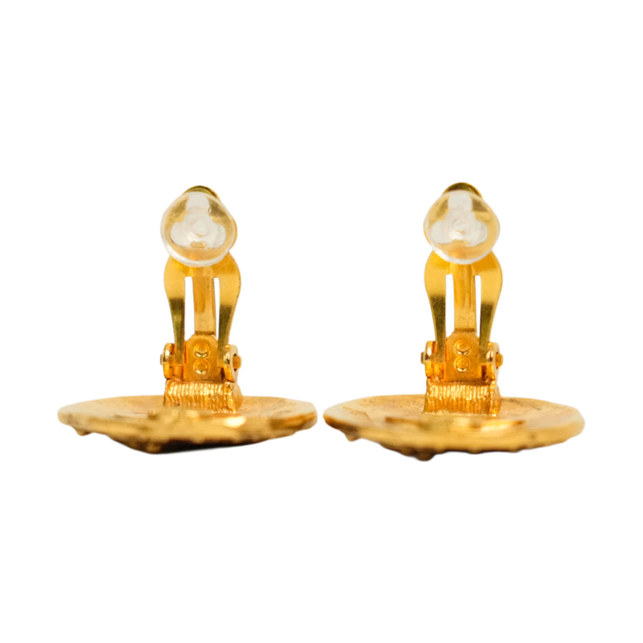 CHANEL Lion Earrings