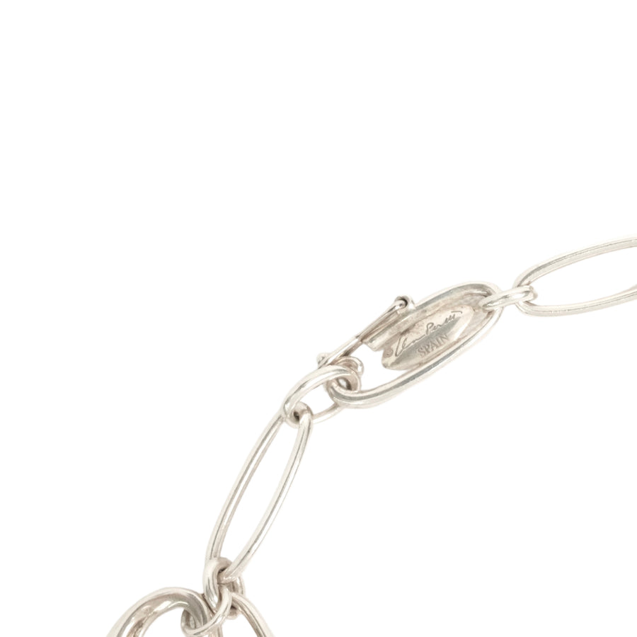 TIFFANY & CO. SV925 Elsa Peretti 5-Charm Bracelet