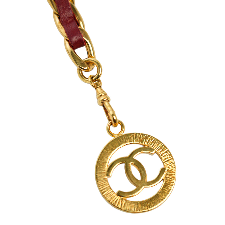 CHANEL Coco Mark Chain Belt
