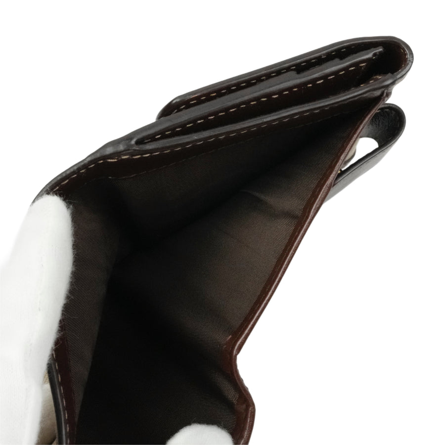 PRADA Jacquard Tri-Fold Wallet