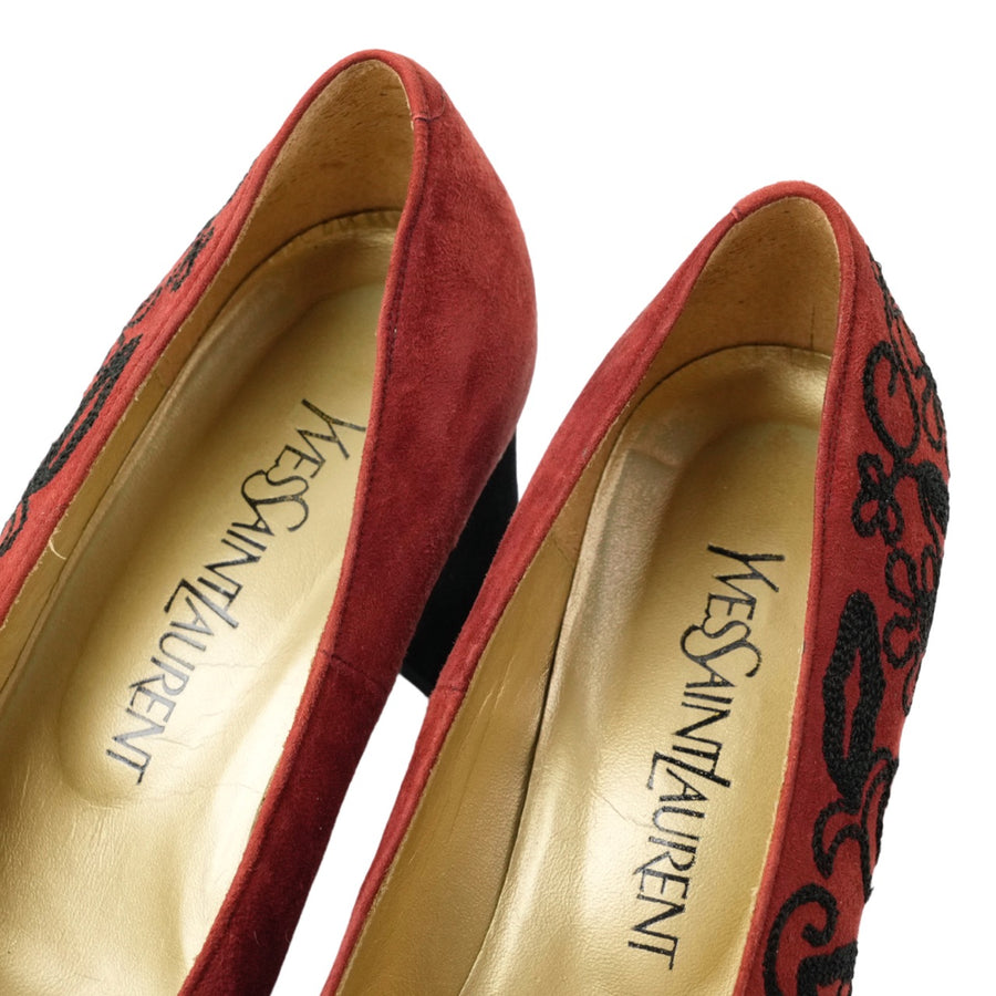 YVES SAINT LAURENT Red Pumps Shoes