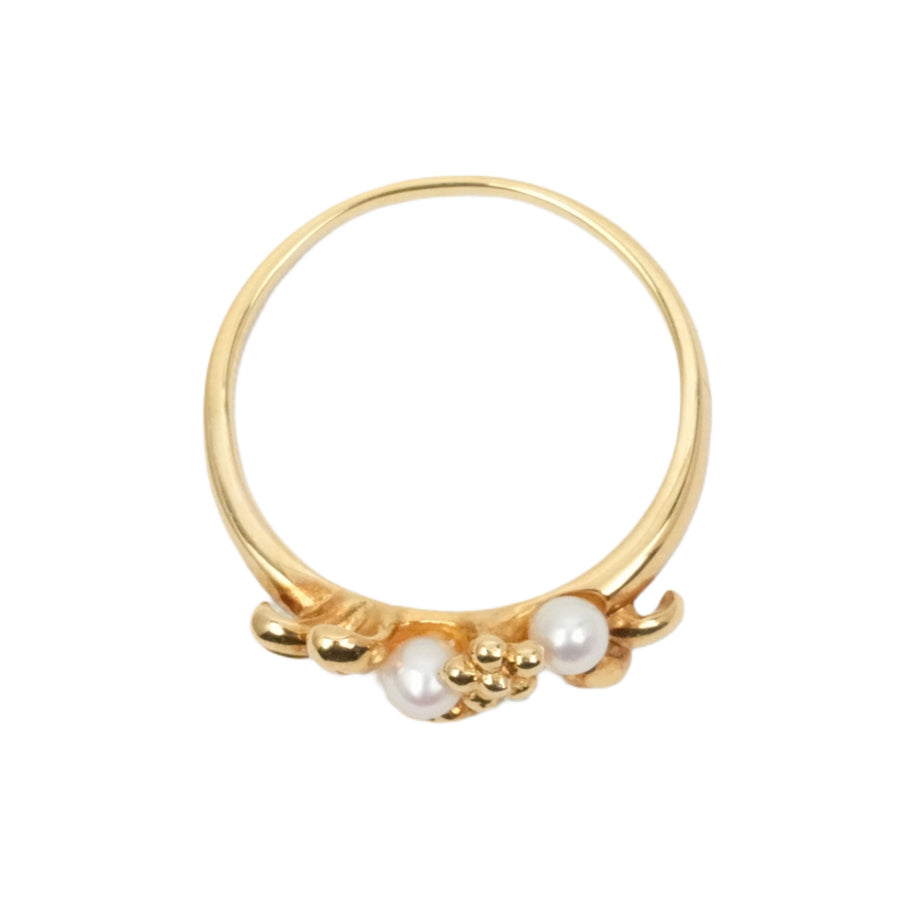 TASAKI K18 Pearl (Main Stone: 3.3-3.5mm) 3.8g Ring