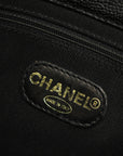 CHANEL 1996–1997 Coco Mark Caviar Leather Chain Shoulder Bag