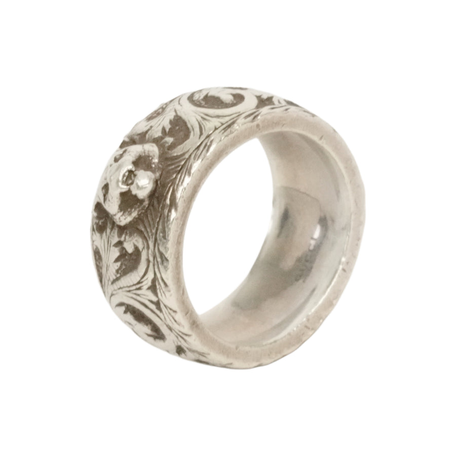 GUCCI SV925 Cat Head Ring