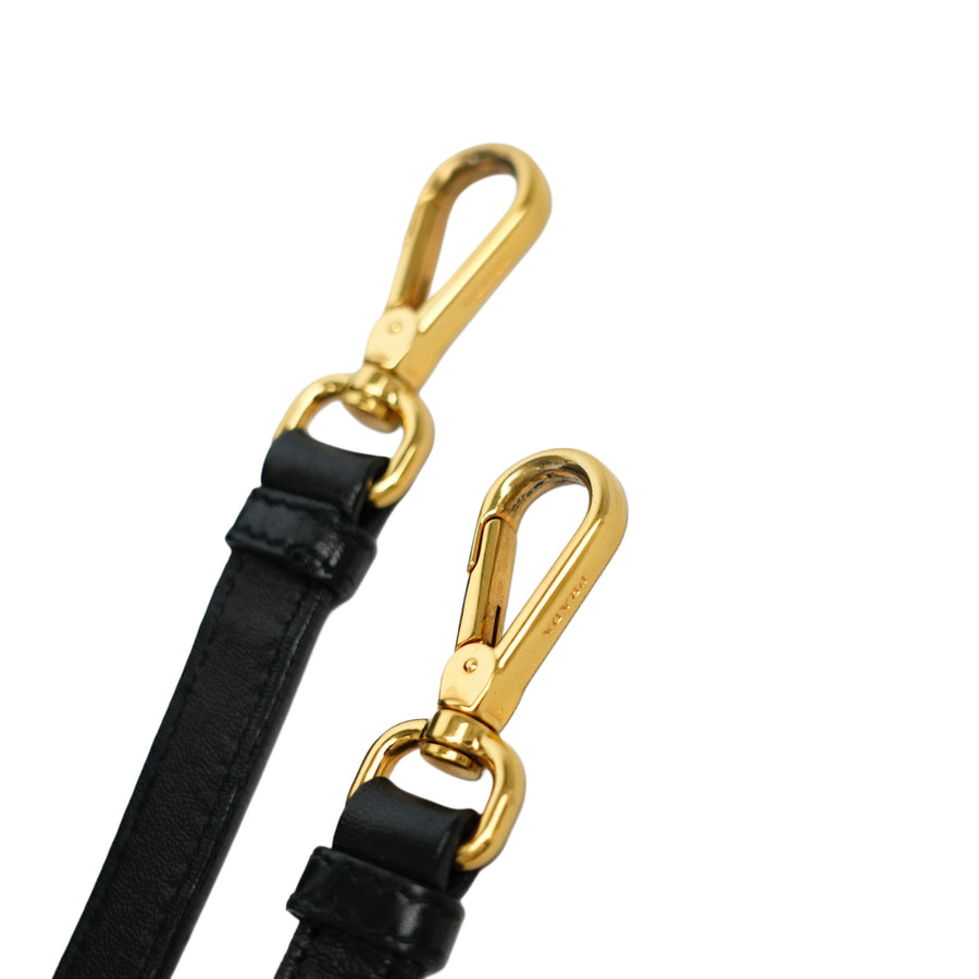 PRADA Nylon Ribbon Motif Handbag/Shoulder Bag 2-Way