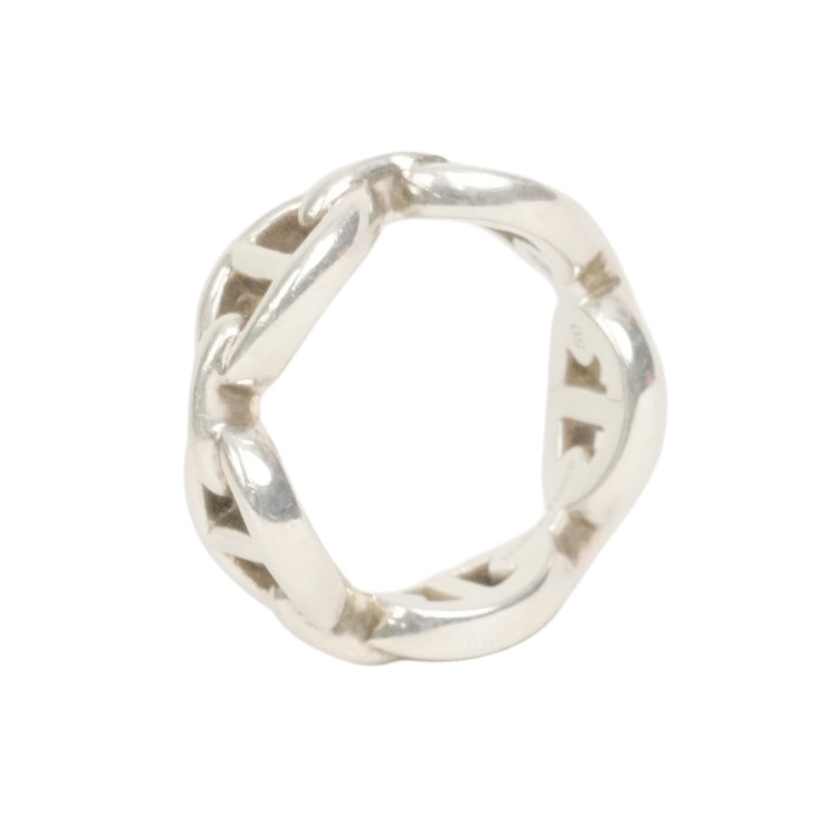 HERMES SV925 Chaine d’Ancre Ring