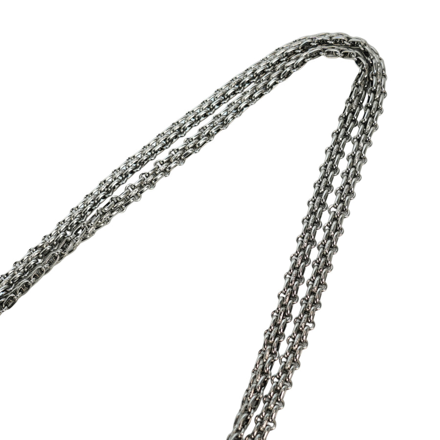 CHANEL 2006–2008 2.55 Matelassé Chain Shoulder Bag
