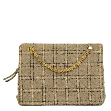 CHANEL 1994–1996 Chain Tweed Shoulder Bag