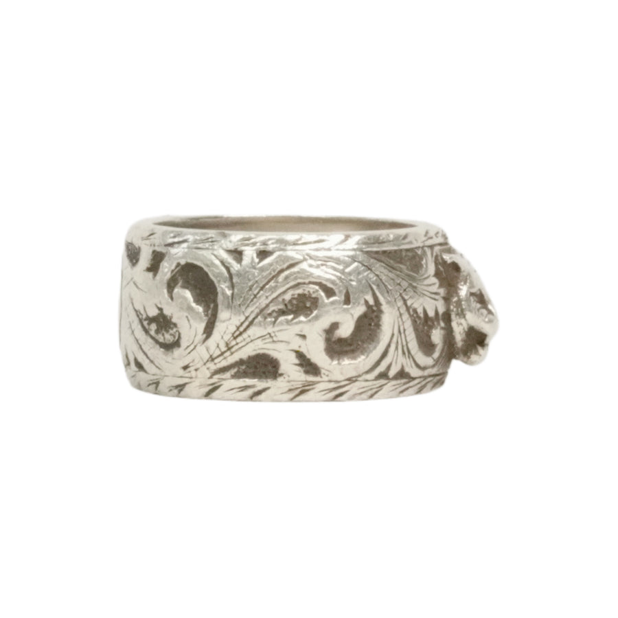GUCCI SV925 Cat Head Ring