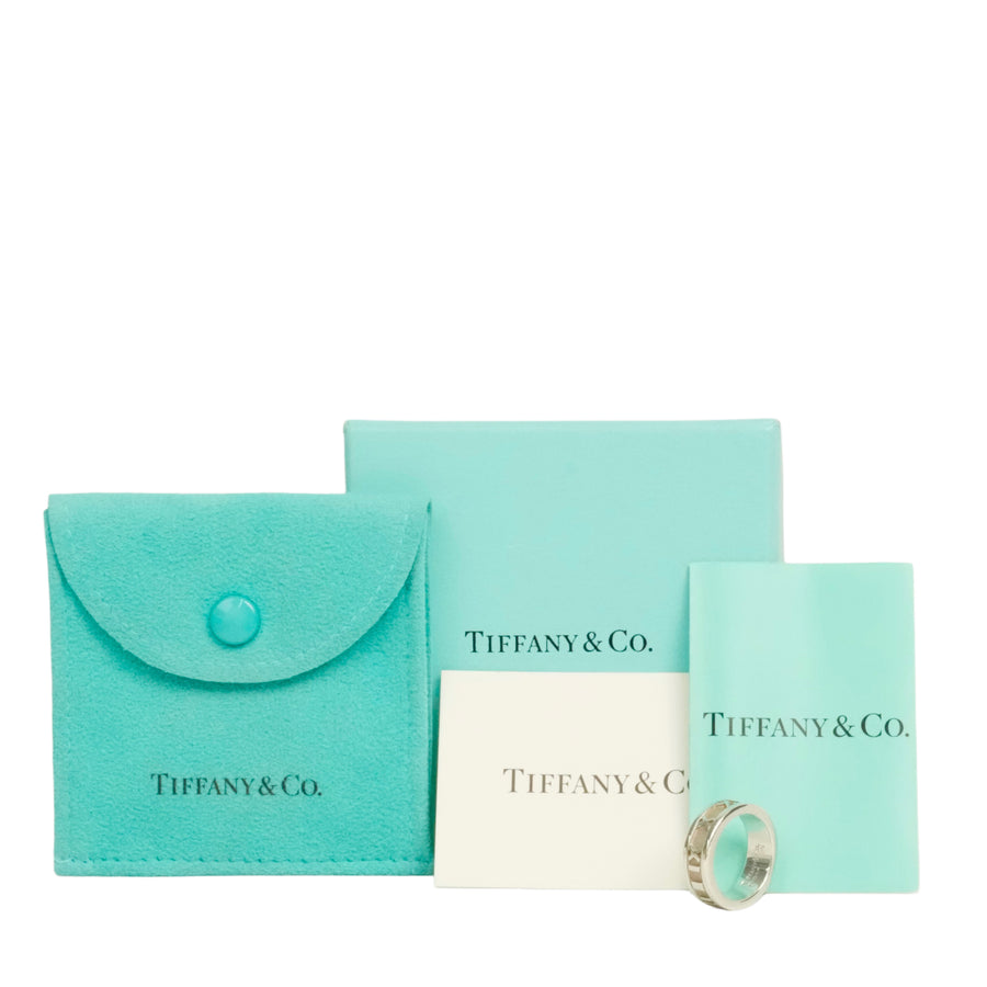 TIFFANY & CO. SV925 Atlas Narrow Ring