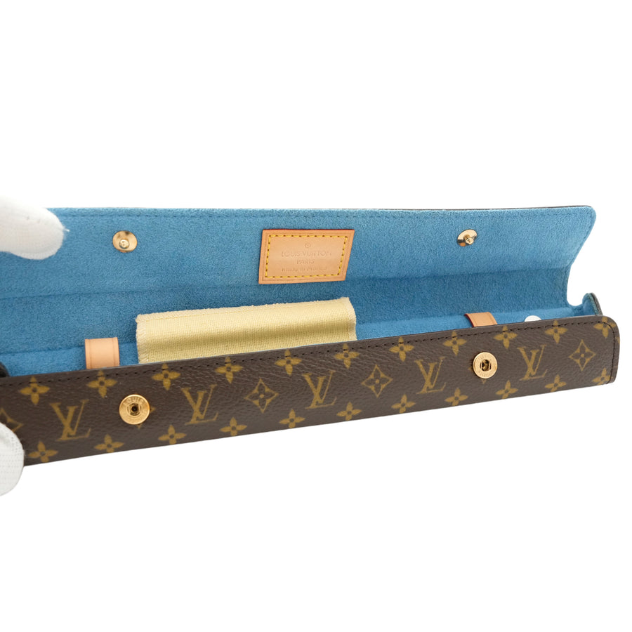 LOUIS VUITTON Monogram Watch Case OTHER ACCESSORY