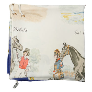 HERMES Silk Scarf Carre 90